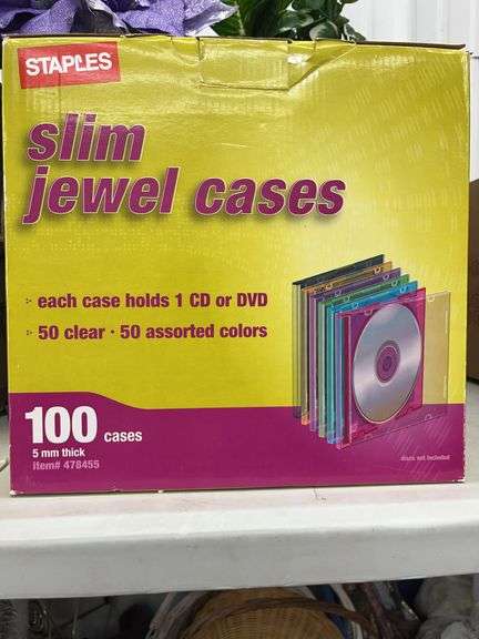 Unopened cd cases