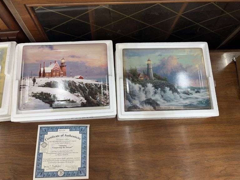Thomas Kinkade plates