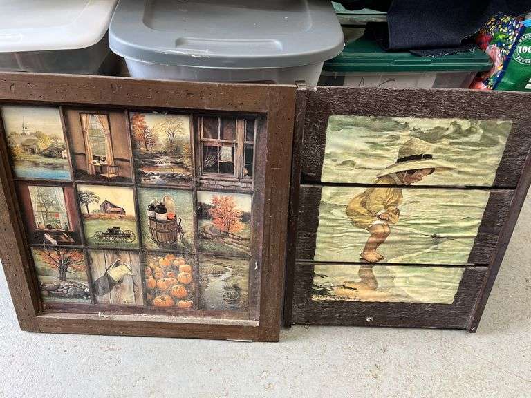 Wooden pictures