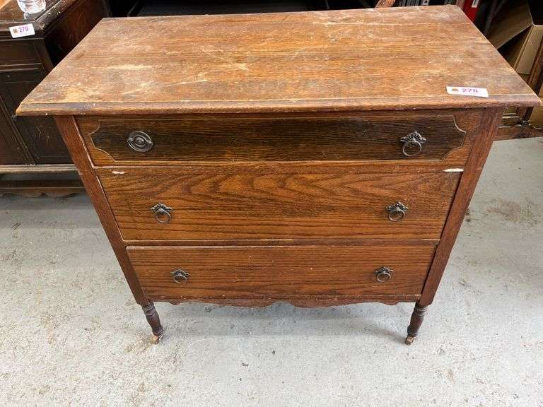 3 drawer dresser