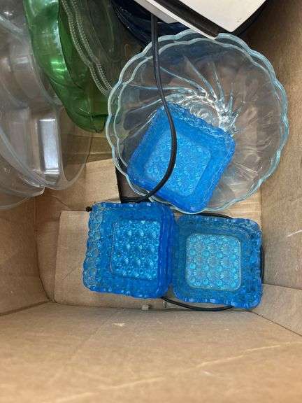 George Foreman grill plastic serving containers dishes