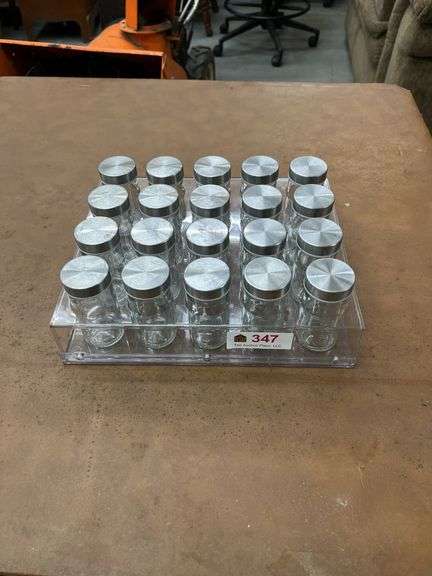 Spice rack and containers