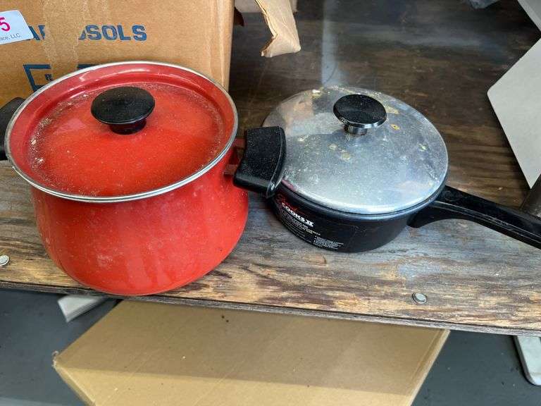 Books, kitchenware and a picture