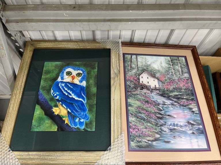 Medium size framed pictures