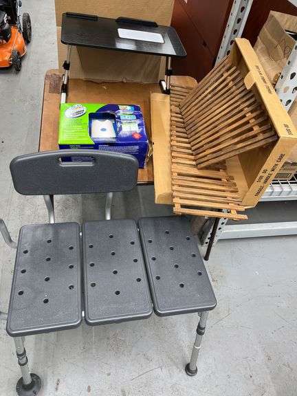 Shower chair Shower cleaner laptop computer tray decoration fence