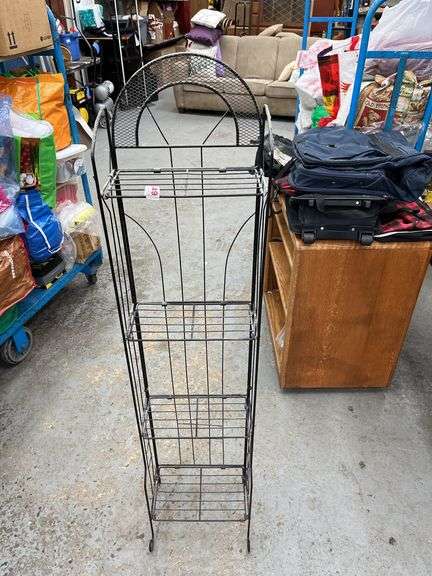 Wire folding rack