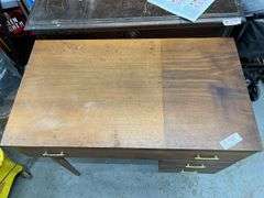 Sewing cabinet and contents