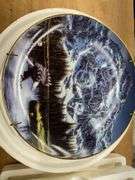 Collectible hanging eagles plates