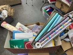 Wrapping paper bags gift wrap ribbon and more lot