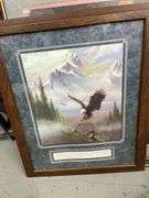 Box of eagles, 2 pictures, mirror