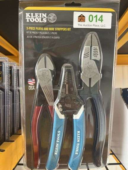 3-piece pliers and wire strippers kit