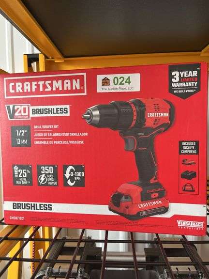 Craftsman drill set