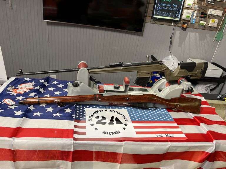 Mosin Nagant 7.25x54R w/Arc Angel stock and original stock