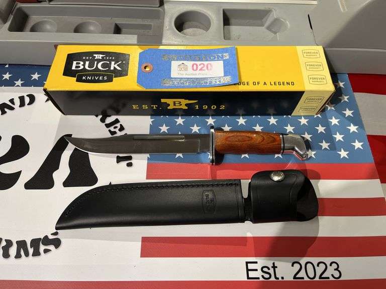Buck knife  Heritage General Hunting Fixed Blade Knife 7.375"