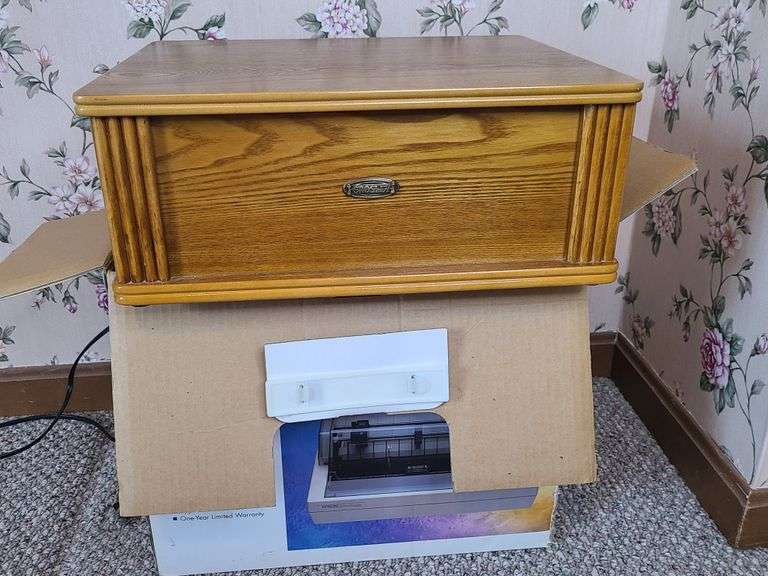 Crosley Record Player & Albums