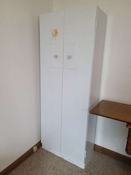 Metal Cabinet & Sewing Supplies