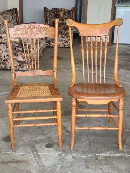 Vintage Wooden Chairs