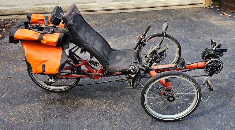 HP Velotechnik ScorpionFX recumbent trike & more.