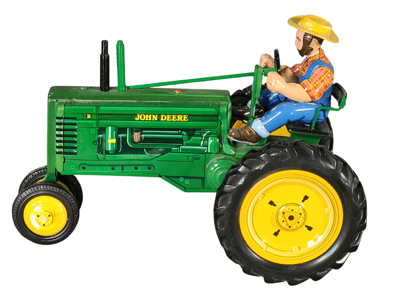Franklin Mint John Deere Model "B" Tractor Toy