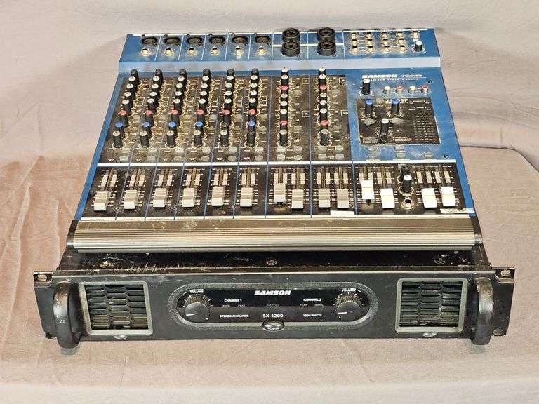Samson Mixer and Power Amp