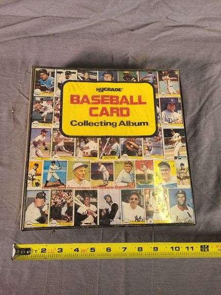 Collection of Baseball Cards in Album