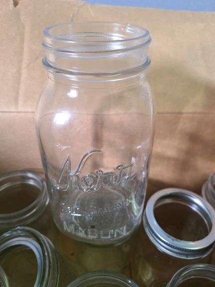 Assortment of Mason Canning Jars