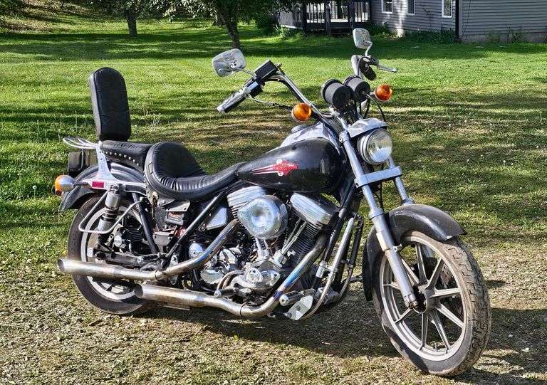 Harley Davidson, Shop Tools, Log Splitter, Refrigerator, Freezer, Household and more