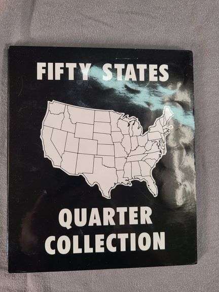 State Quarter book (50 out of 50 filled)
