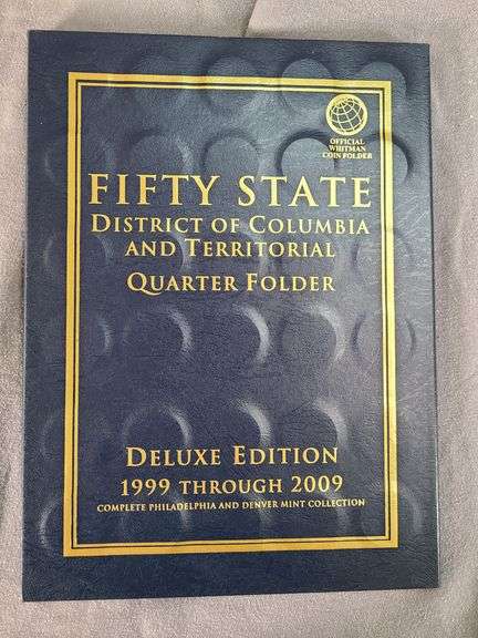 State Quarter book (102 out of 112 filled)