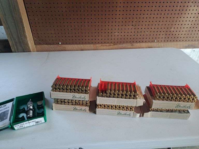 .257 Wby Mag Neck Sizer & .257 Wby Mag brass