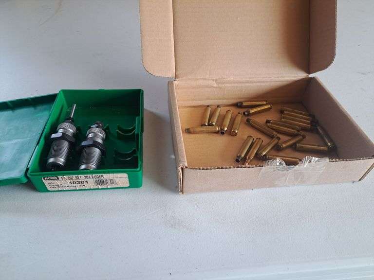 .204 Ruger Reloading Die & .204 Ruger brass