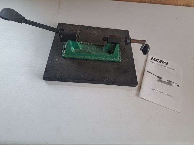 RCBS Trim Pro-2 Case Trimmer with Pilots and Manual