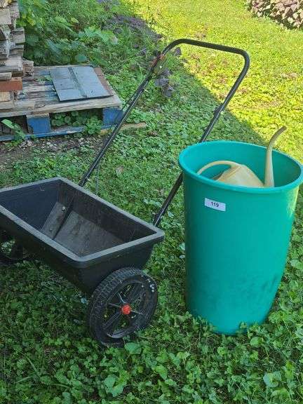 Yard fertilizerer, and sprinklers.