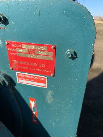 Carter 1539 Disc Separator 1ph