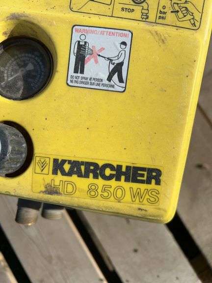 Karcher 220v pressure washer - owner says works