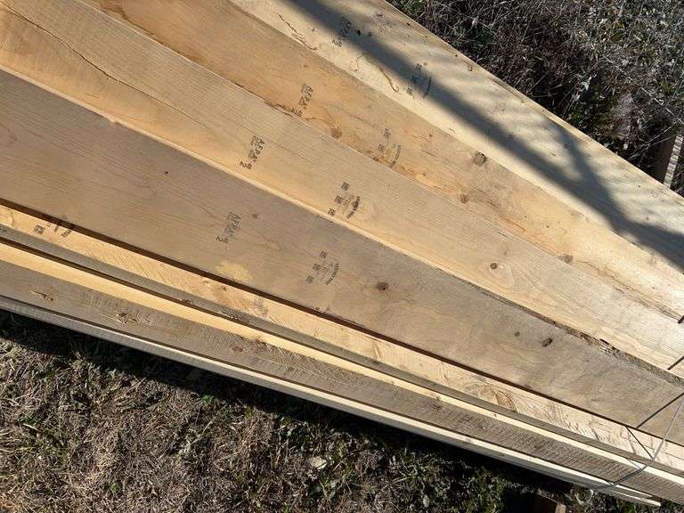 LUMBER: 11 of 2x8x8, approx 35 of 2x4x8’9” studs