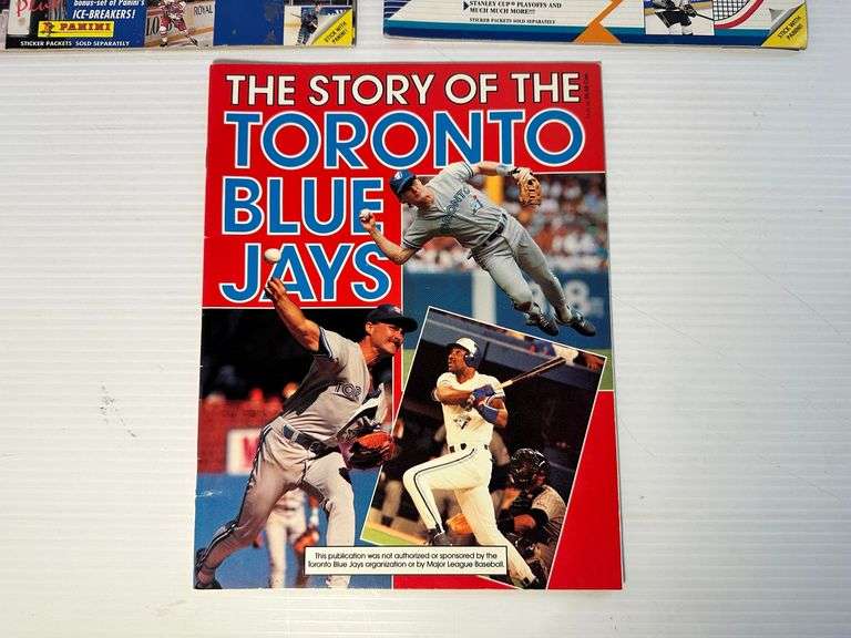 Hockey Sticker Books & The Story of the Toronto Blue Jays