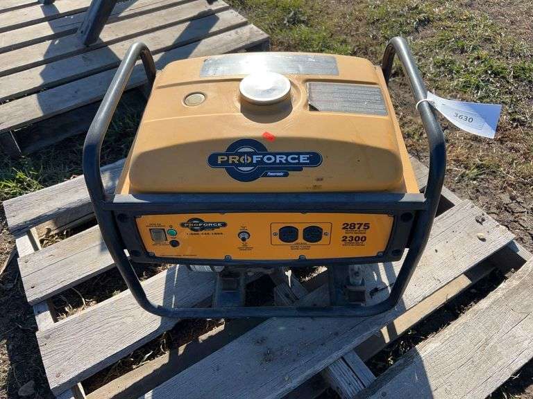 ProForce 2300w generator- runs