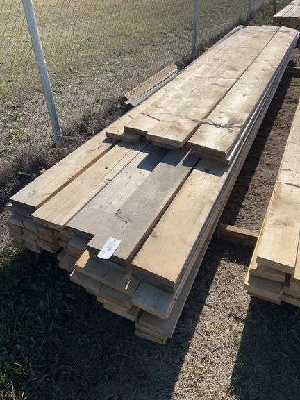LUMBER: 7 of 2x10x12, 9 of 2x8x16, 23 of 2x6x16, 22 of 2x4x16