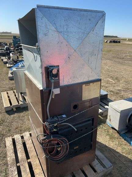 NewMac wood furnace add-on and ducting