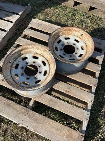 Pair of 8-bolt rims