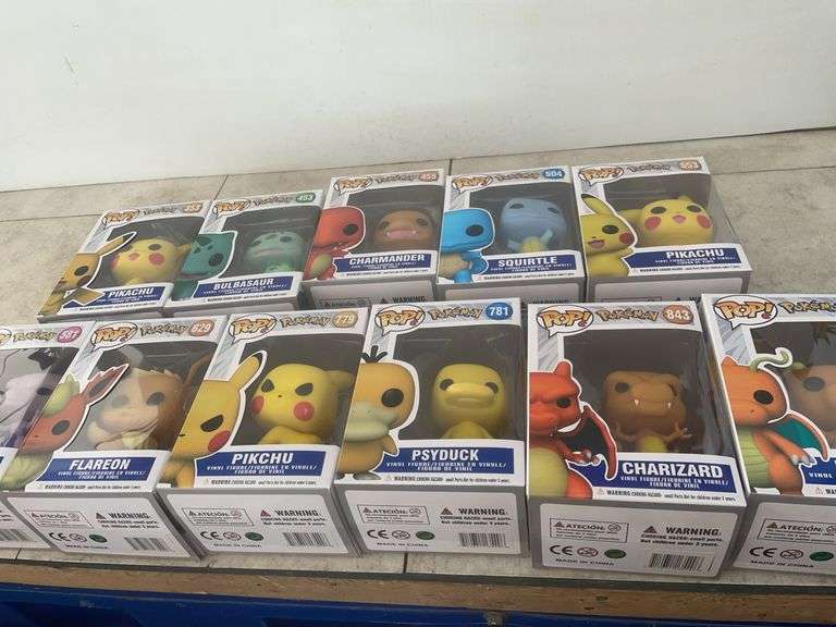 11 Pokémon number 580 missing, 353, 453, 455, 504, 553, 581, 629, 779, 781, 843, 850,