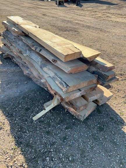 Live Edge planks mostly pine - average length 9ft