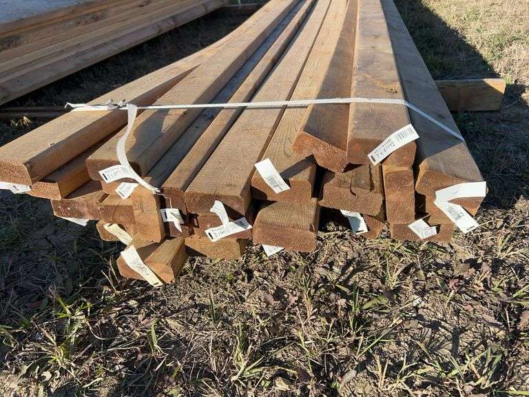 LUMBER: 24 of 2x4x12 treated decking