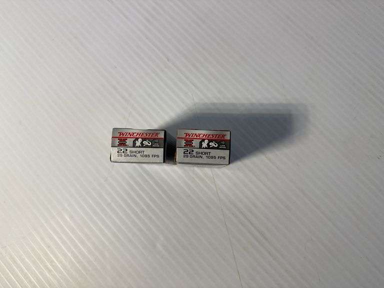 100 Rounds of Winchester .22short 29gr