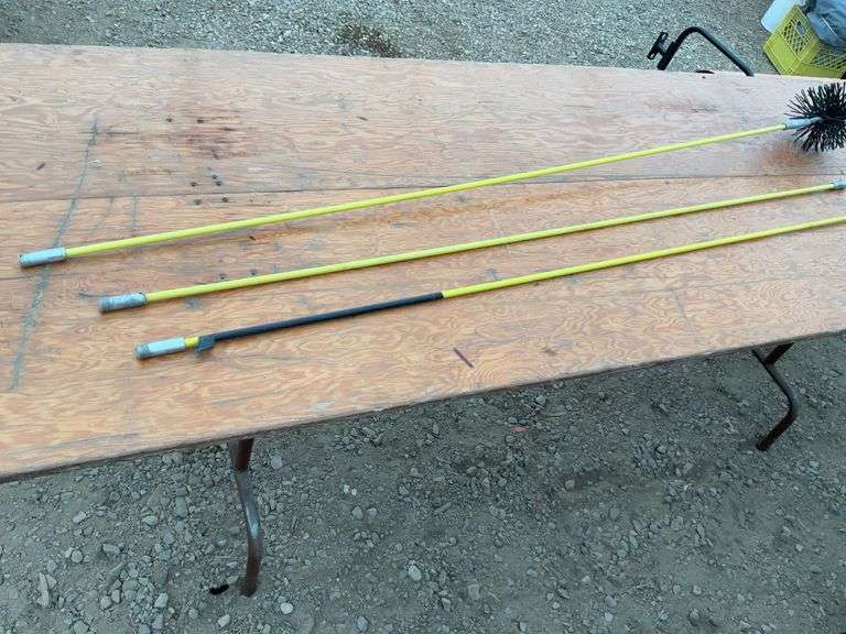 5" chimney brush with extensions