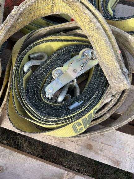 Qty of tie downs, slings