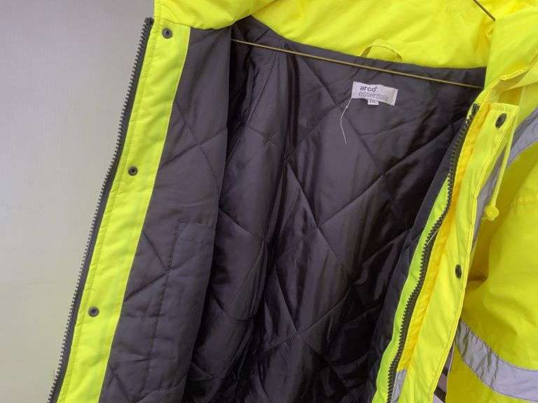 2XL fluorescent jacket, lined