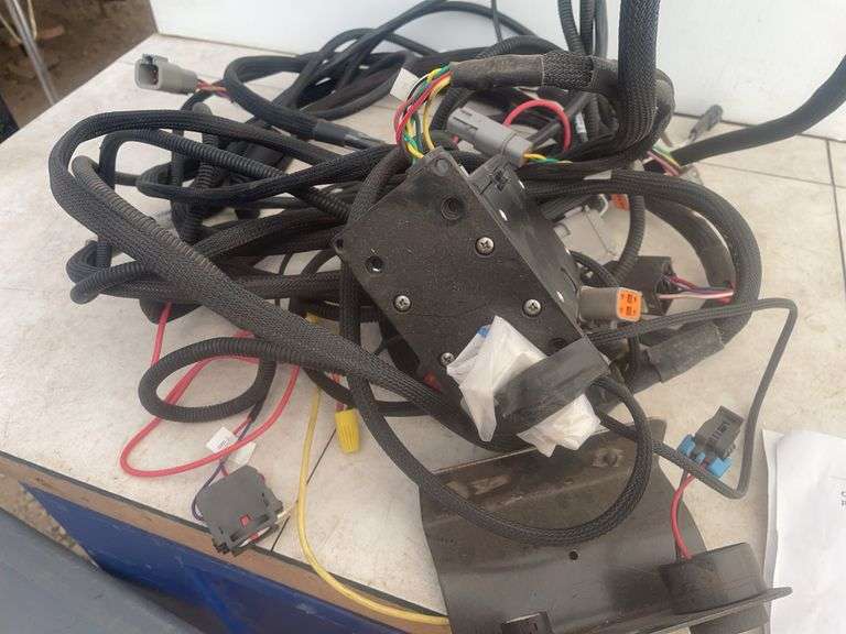 Parts for a Trimble ezy steer including motor