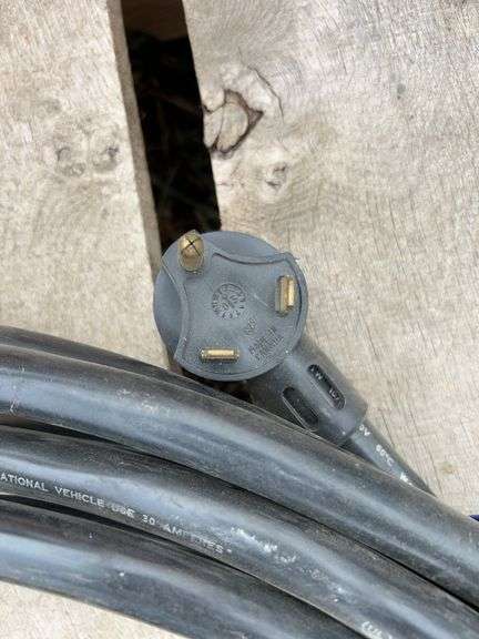 RV extension cord, manual ice auger